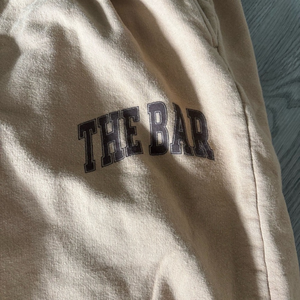The Bar Tan Track Pants